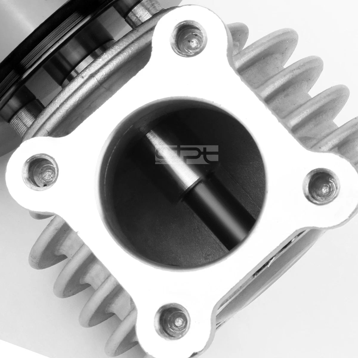 Universal 46mm Turbo 4-Bolt Wastegate Bypass Exhaust + Spring Black