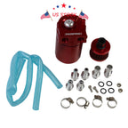 Oil Catch Can Tank & Filter Kit for Universal Applications (Aluminum)
