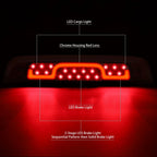 Sequential Chase LED 3rd Brake Light for Silverado Sierra (2014–2020)