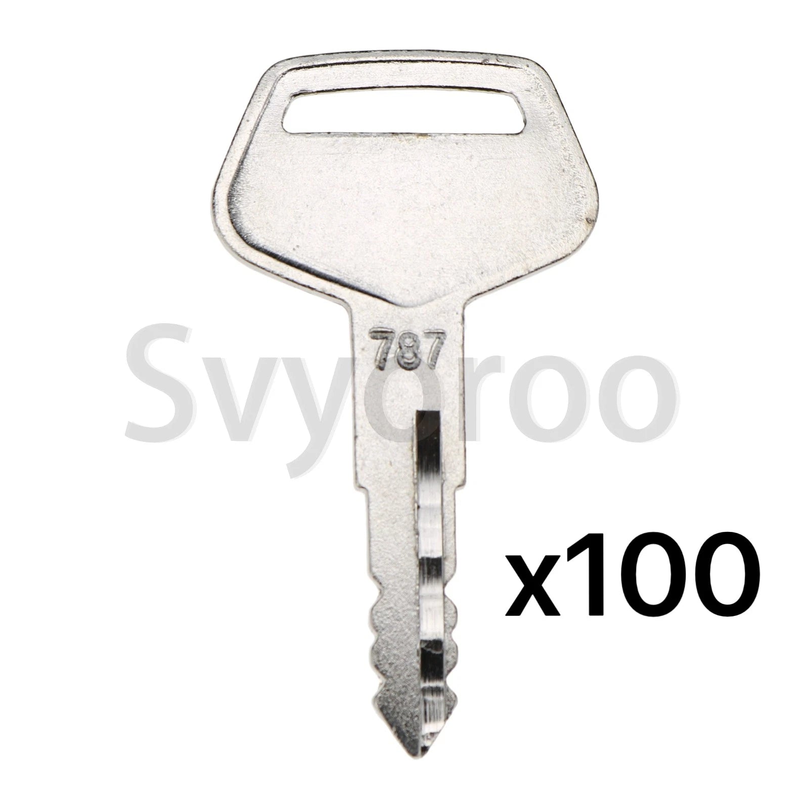 100Pcs Keys for Komatsu Forklift (5KM787D, 787, TR261434-0001)