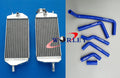 Aluminum Radiator & Blue Hose for Gas Gas MX/SM/EC 200/250/300 (2007-2013)
