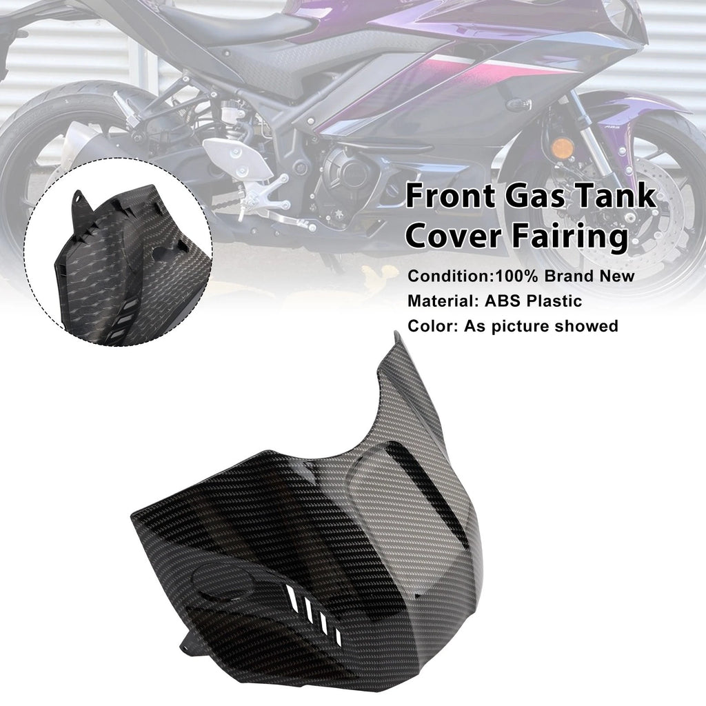 Front Gas Tank Cover Fairing for Yamaha YZF-R3 R25 (2025–2026) Carbon