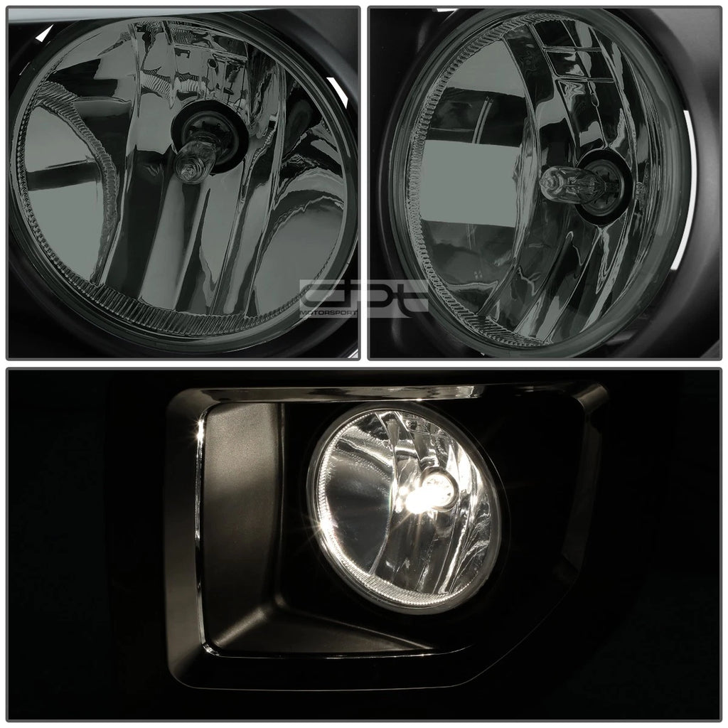 2X Fog Lights for GMC Sierra 2500/3500 (2015–2016) Smoked Lens OE