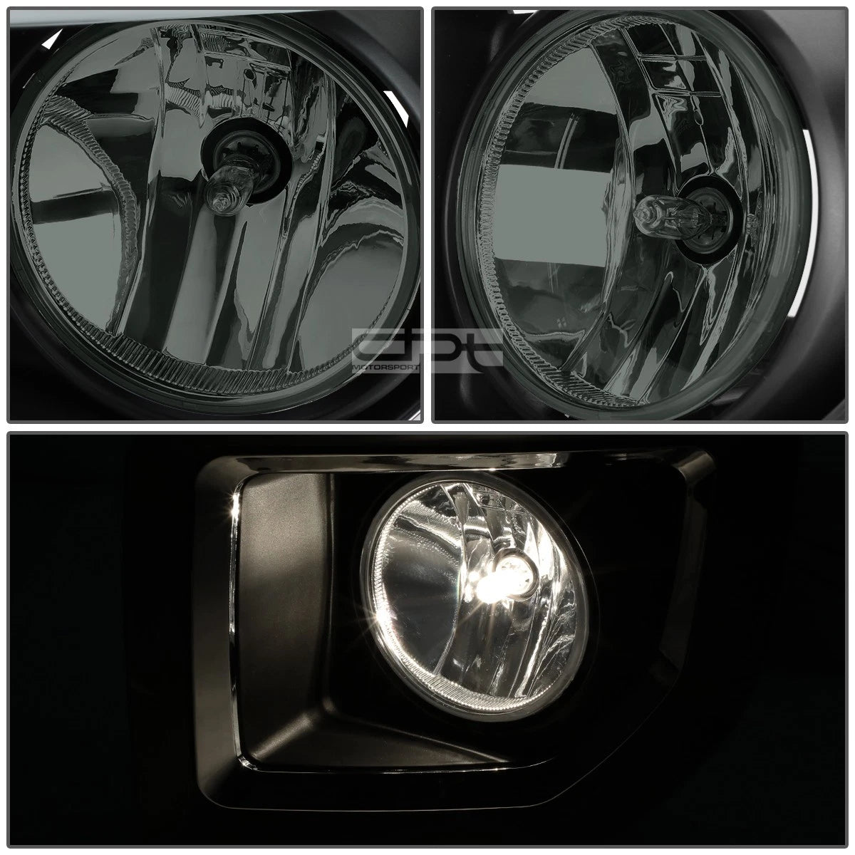 2X Fog Lights for GMC Sierra 2500/3500 (2015–2016) Smoked Lens OE