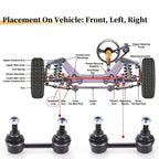 2X Rear Stabiliser Sway Bar Link for Mitsubishi Galant, Endeavor 