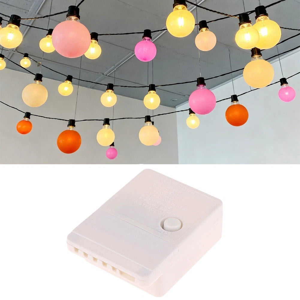 LED String Dimmer with Knob for Ribbon Strip Lighting (8 Modes)