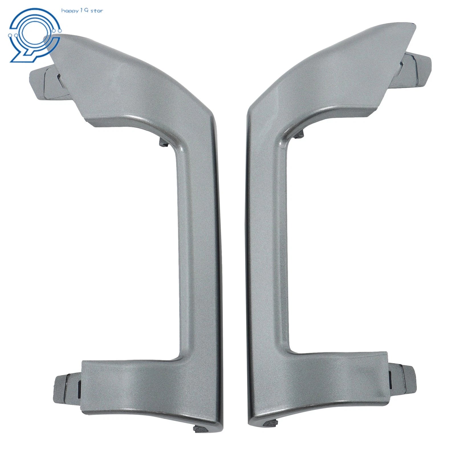 Front Lower Bumper Cover Molding for Nissan Rogue SL (2024) Left + Right Gray