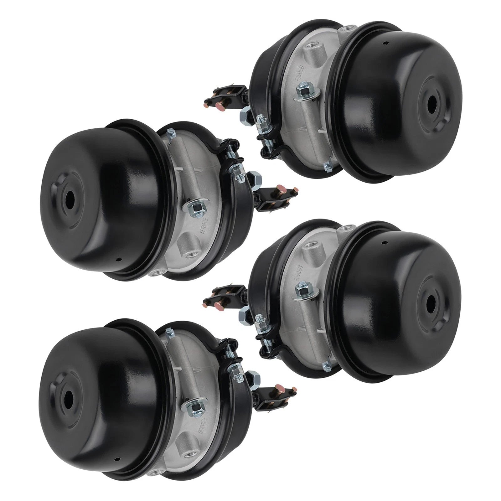 Set of 4 Air Brake Chamber Sealed 2.5" 64mm Type 3030 BTS3030WCR