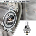 Engine Coolant Thermostat Housing Assembly for Chevy Aveo/Aveo5 (2009–2011)