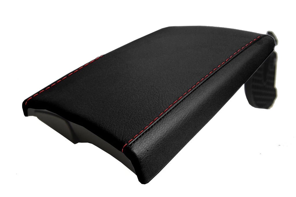 Console Lid Armrest Cover for Lexus RX350 (2016–2020) Red Stitch