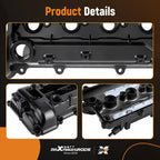 Engine Valve Cover for Hyundai Accent Veloster Kia Rio Soul L4 1.6L (2012–2017)