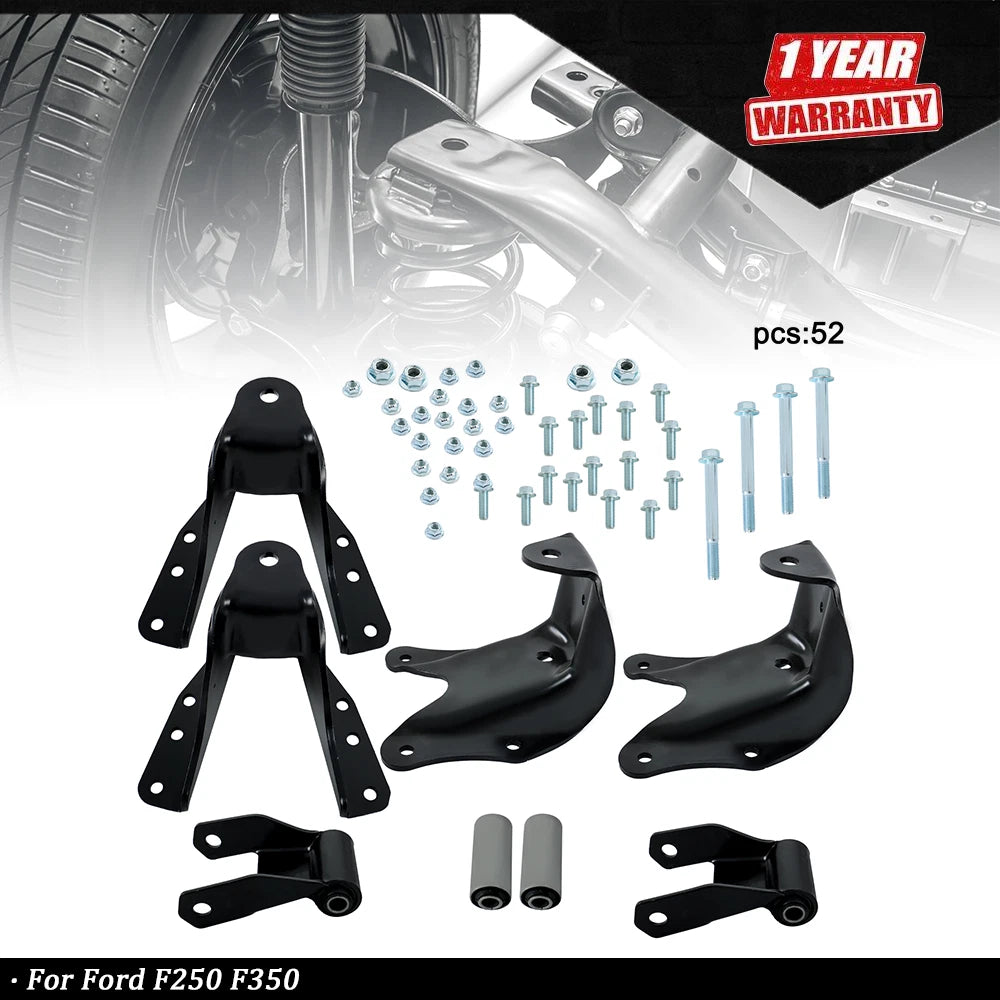Rear Leaf Spring Shackle Hanger Bracket for Ford F250 F350