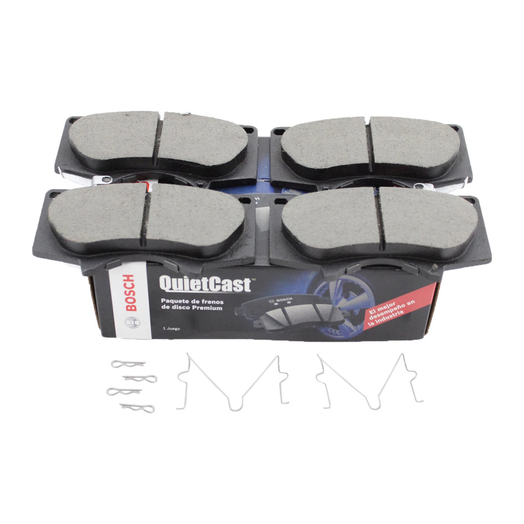 Bosch QuietCast Front Ceramic Brake Pads for Lexus GX460 GX470, Toyota 4Runner Tacoma Tundra (2003–2021)