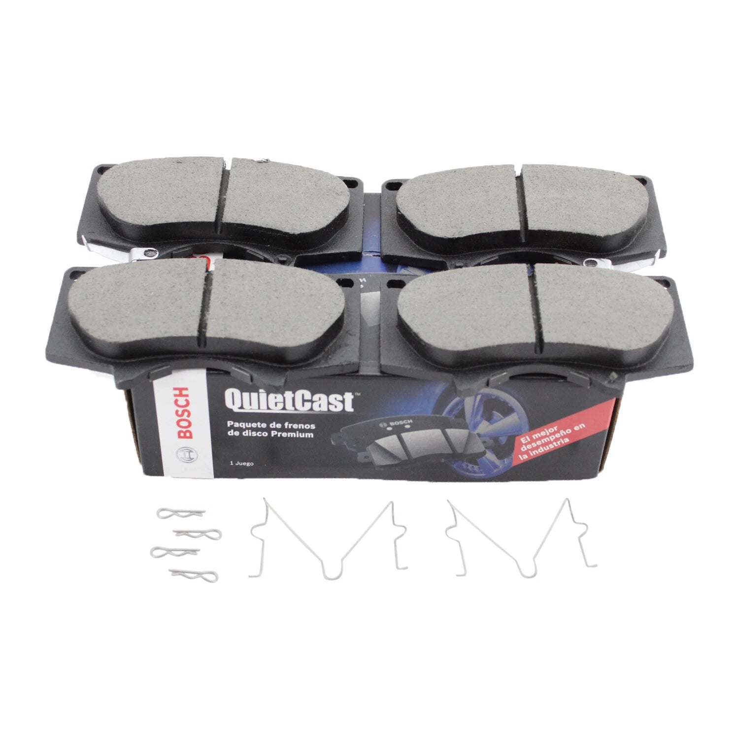 Bosch QuietCast Front Ceramic Brake Pads for Lexus GX460 GX470, Toyota 4Runner Tacoma Tundra (2003–2021)