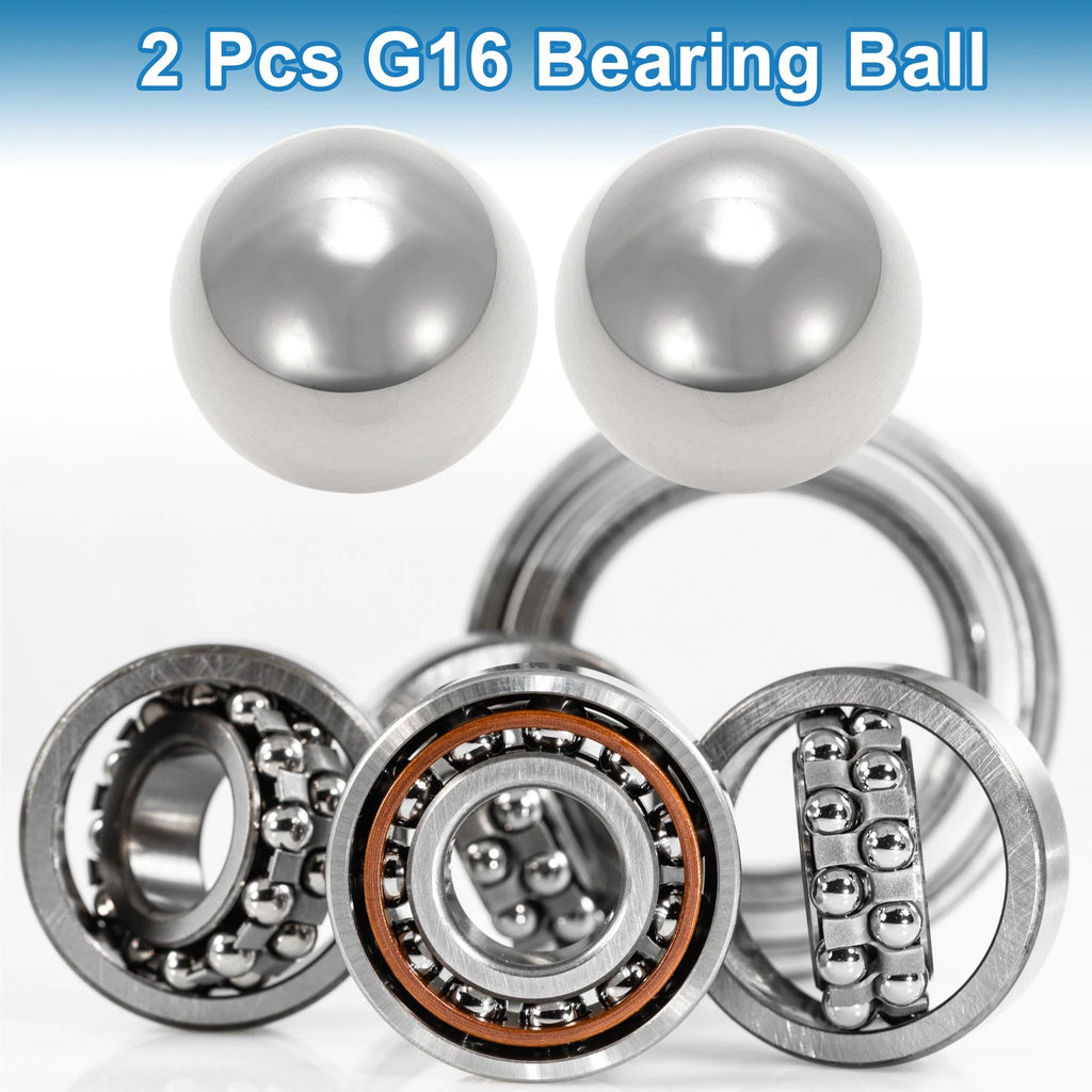 2X 34.9mm Bearing Ball Bearing Steel G16 for Various Applications