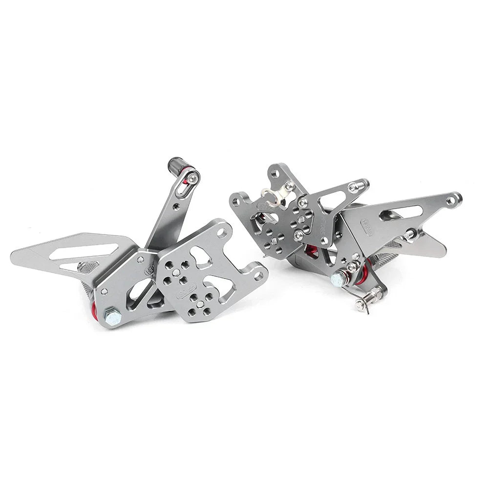 Rear Foot Pegs Set for Honda CBR600RR 2009-2018 ( Grey)