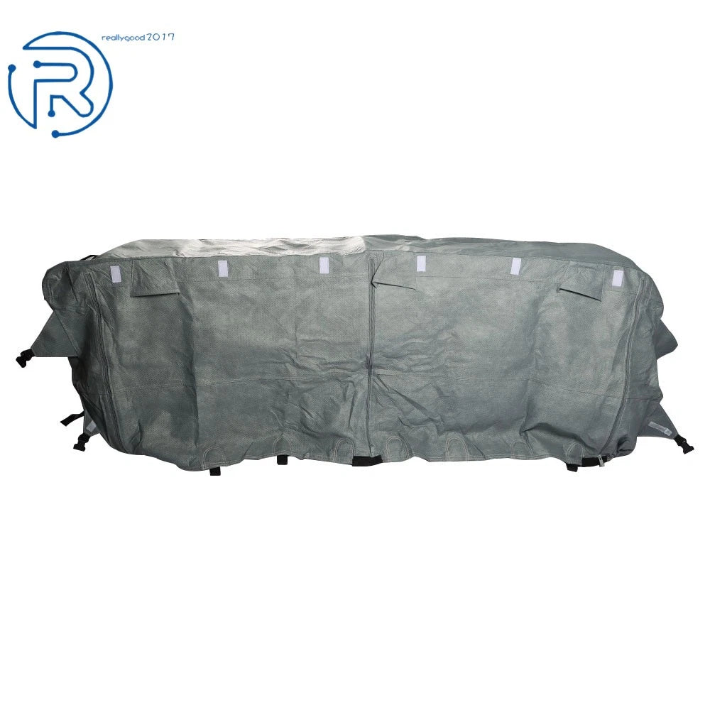 4-Layer Cover for Class A Motorhome (30'-33') - Grey Composite Non-Woven