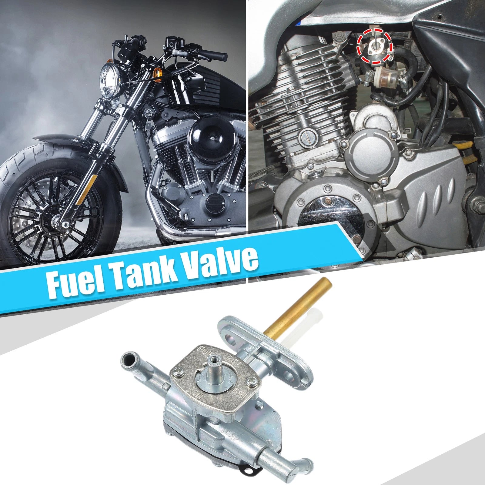 Fuel Valve Petcock Gas Tank Switch for Suzuki Quadsport Z400 LTZ400 (2003–2007)