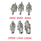 8mm One Way Check Valve Non Return for Gas Diesel Fuel