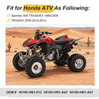 Carburetor & CNC Body Cover for Honda TRX400EX Sportrax (1999–2008), TRX400X (2009–2014)