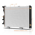 Full Aluminum Radiator for Mercedes-Benz 300E/300CE/300TE (1986–1993) DPI-453