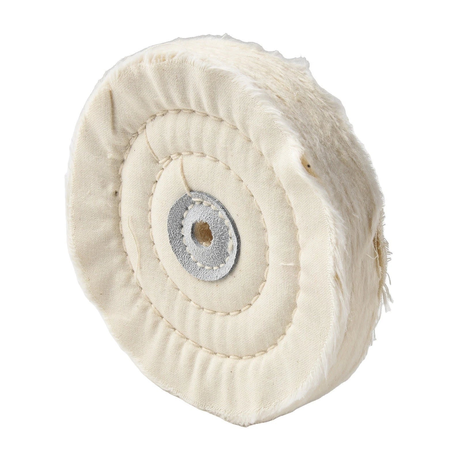 5 Cotton Polishing Buff Disc Pad 125mm x 10mm for Jewelry Polishing