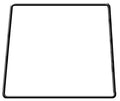 Rear Window Rubber for Massey Ferguson 3000 3100 3600 Series Tractors