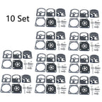 10x Carburetor Diaphragm Repair Kit for Zama RB-3 Homelite 330 Series