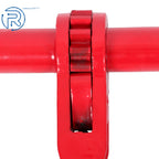 Set of 4 Ratchet Chain Load Binders for Tie Down Rigging
