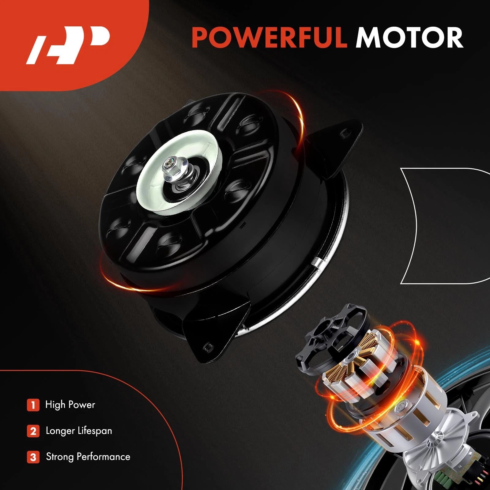 AC Radiator Fan Motor for Mitsubishi Mirage (2014–2015)