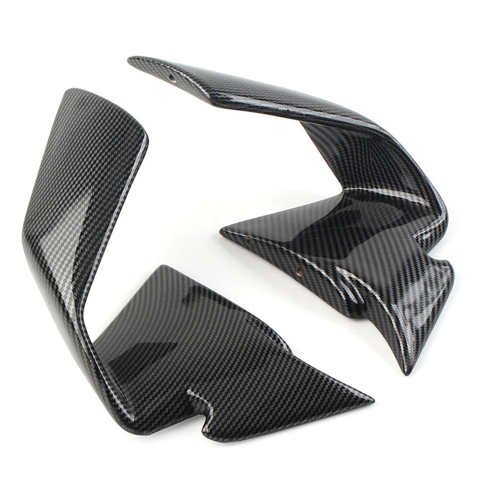 Front Siler Fixed Wind Winglets for BMW S1000RR M1000RR (2019–2022) Carbon Fiber