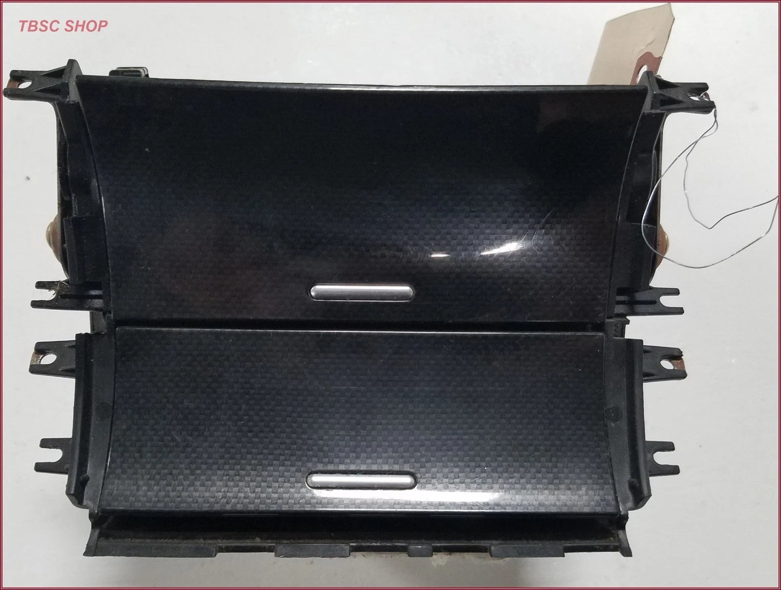 Center Console Storage Compartment Ashtray for Acura TL (2004–2008) Carbon Fiber