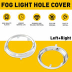 Set of 2 Chrome Fog Light Covers for Toyota Sienna (2011–2017)