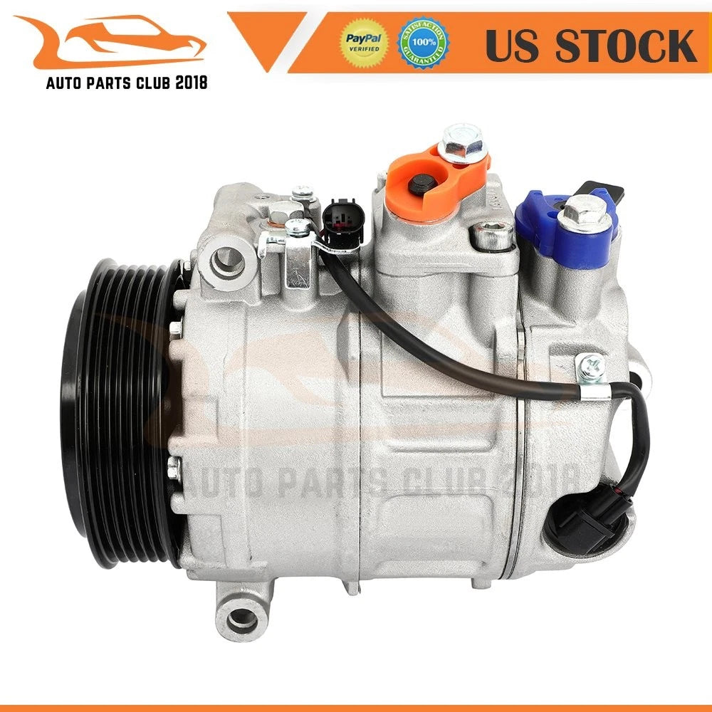 A/C Compressor and Clutch for Mercedes-Benz C240 ML350 ML550 (2003–2011)