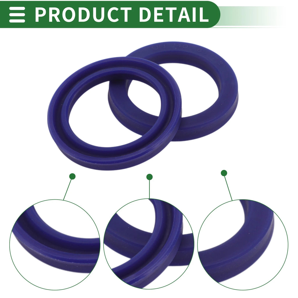 Set of 5 Oil Seal Rotary Shaft Seal 40x55x7.2mm High Pressure TPU