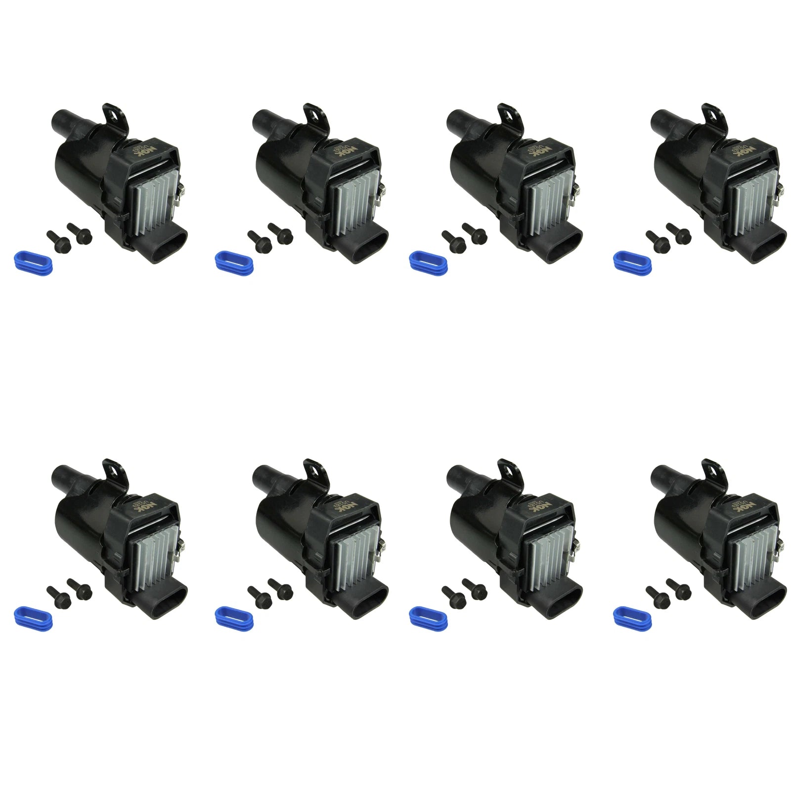 Set of 8 NGK COP Ignition Coils for Buick Cadillac Chevy GMC Hummer Isuzu V8