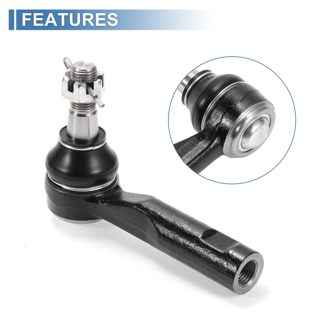 2X Front Outer Tie Rod End Links for Chevrolet Colorado (2006–2007) & GMC Canyon