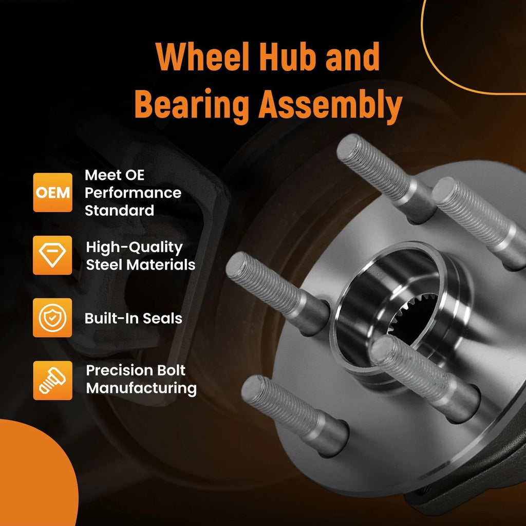 Rear Wheel Hub Assembly for Pontiac Vibe AWD (2003-2006)