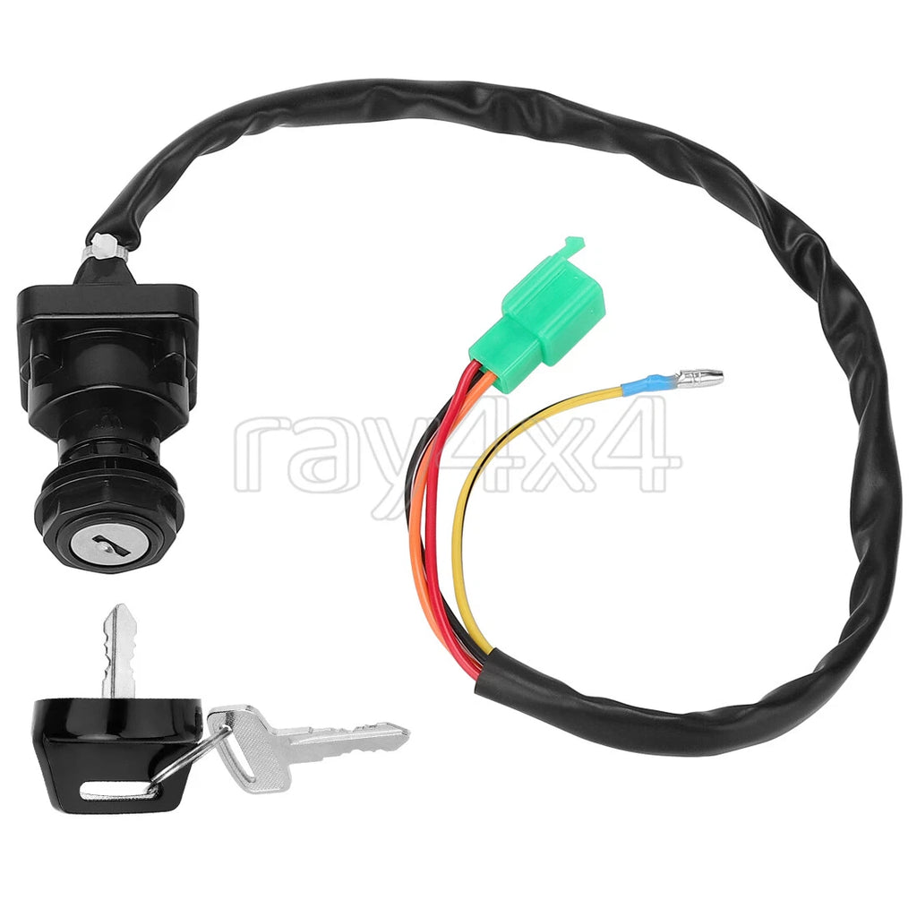 Ignition Switch w/ 2 Keys for Kawasaki KFX 80 (2003–2006) 27005-S004