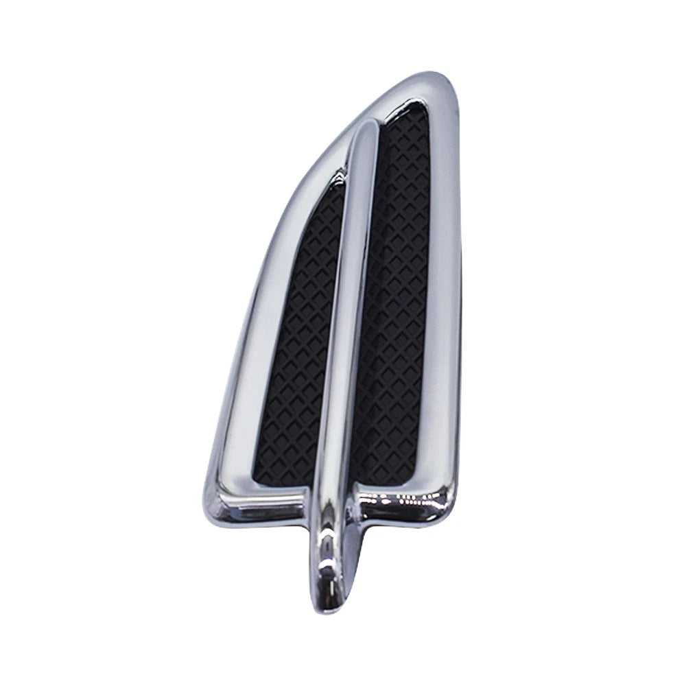 Left Front Fender Vent Moulding for Ford Escape (2013â2015) Black & Chrome