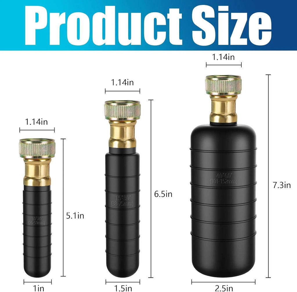 3X Drain Cleaning Bladder for Clogged Sewer Pipes (Utility Plumbing)