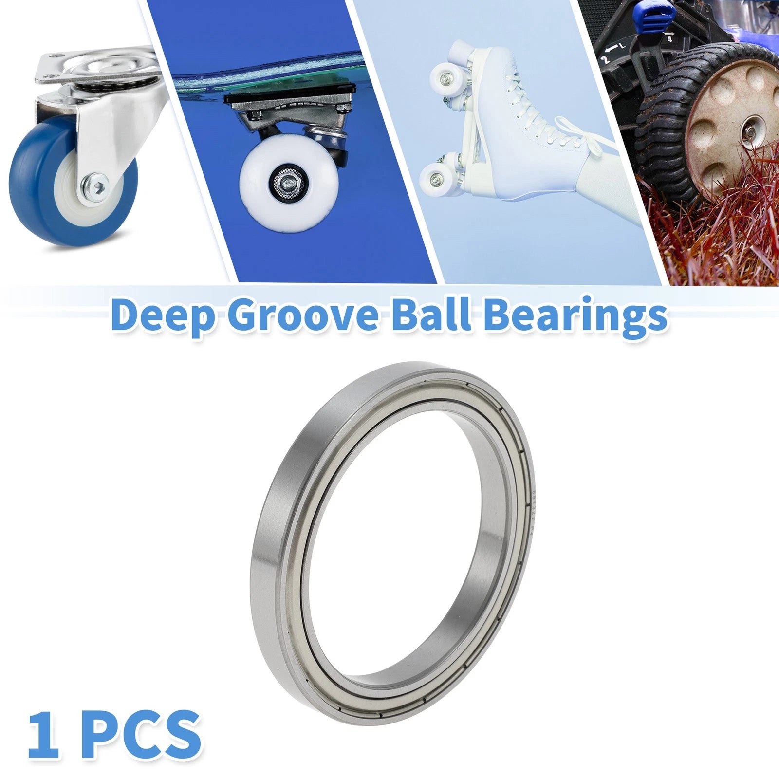 Deep Groove Ball Bearing 6813ZZ for Scooter Skateboard Wheel (P2 65x85x10mm)