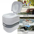 Portable Toilet for Camping and Travel (24L, 6 Gallon)