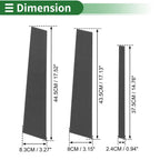 6 x Door Pillar Window Trim Carbon Fiber for BMW X1 (2009-2015)