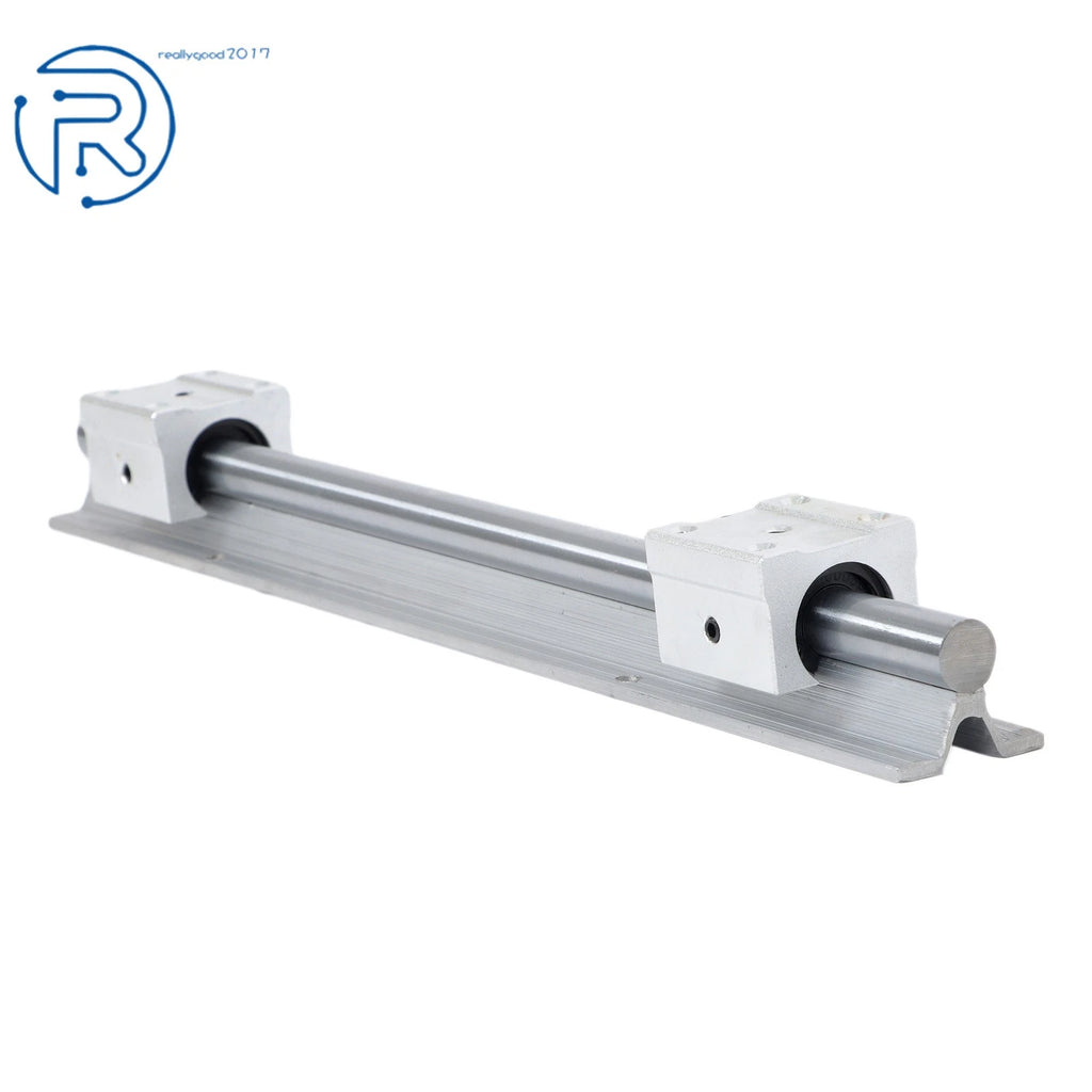 Set of 2 Linear Bearings with 4 Carriage Blocks for Automotive Applications