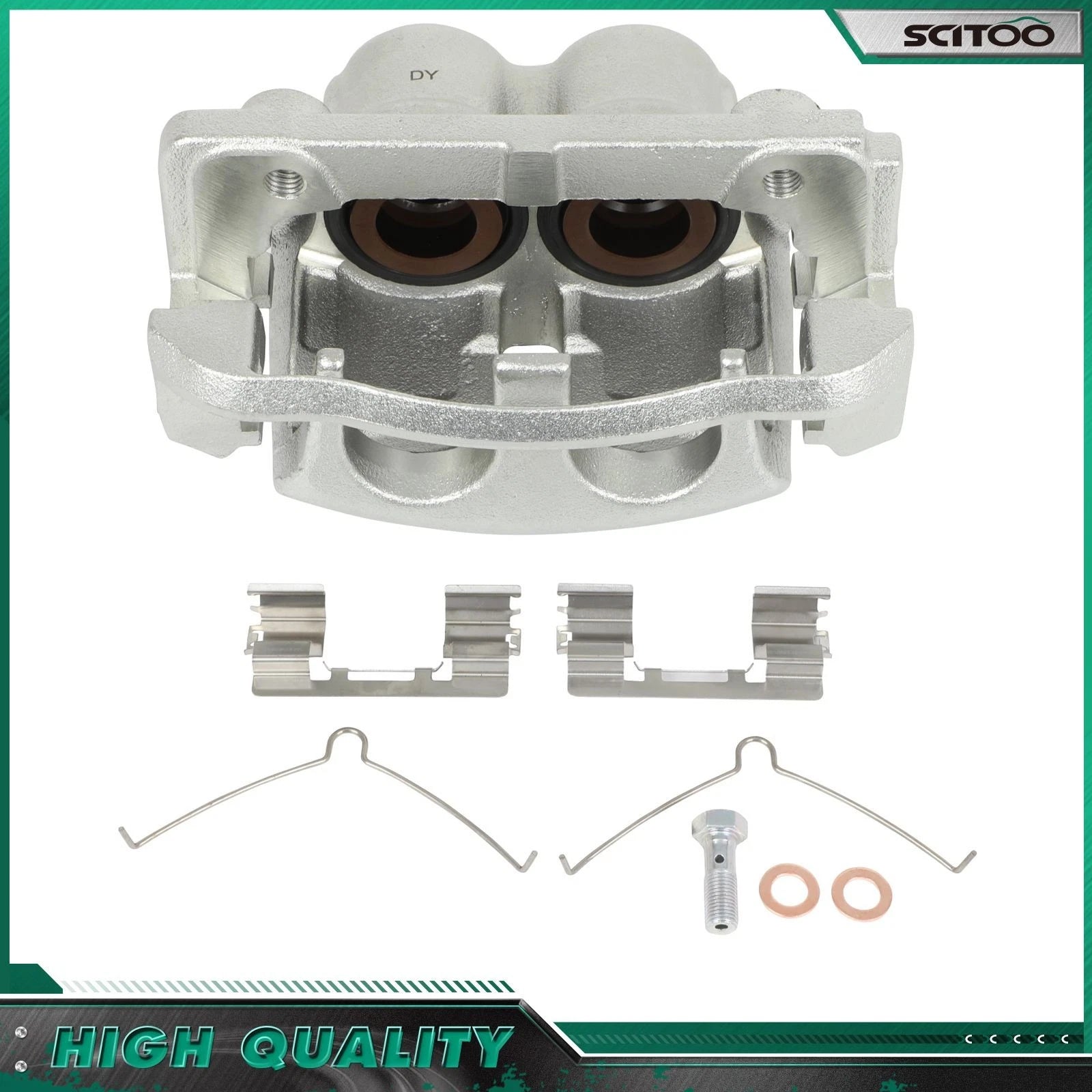 Front Left Brake Caliper w/ Bracket for Ford F-150, Lobo (2004–2005)