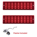 LED Tail Lights w Flasher Pair Replacement for 1968-1969 Chevy Nova