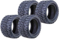 Set of 4 All Terrain Golf Cart Tires 20x10-12 4 Ply - 14055