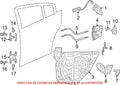 Front Door Lock Actuator Bracket for Mopar (68104021AA)