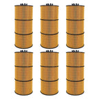 6X Oil Filter A4731800909 A4731800409 for Freightliner Detroit DD13 DD15 DD16